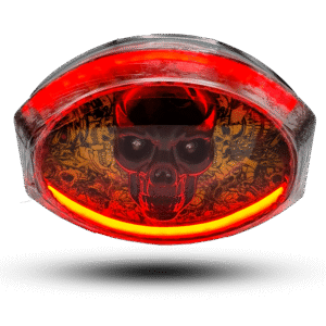 Back Light Skull CG125