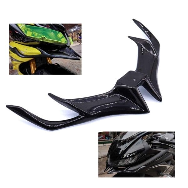 Aerodynamic Motorcycle Front Fairing Wing