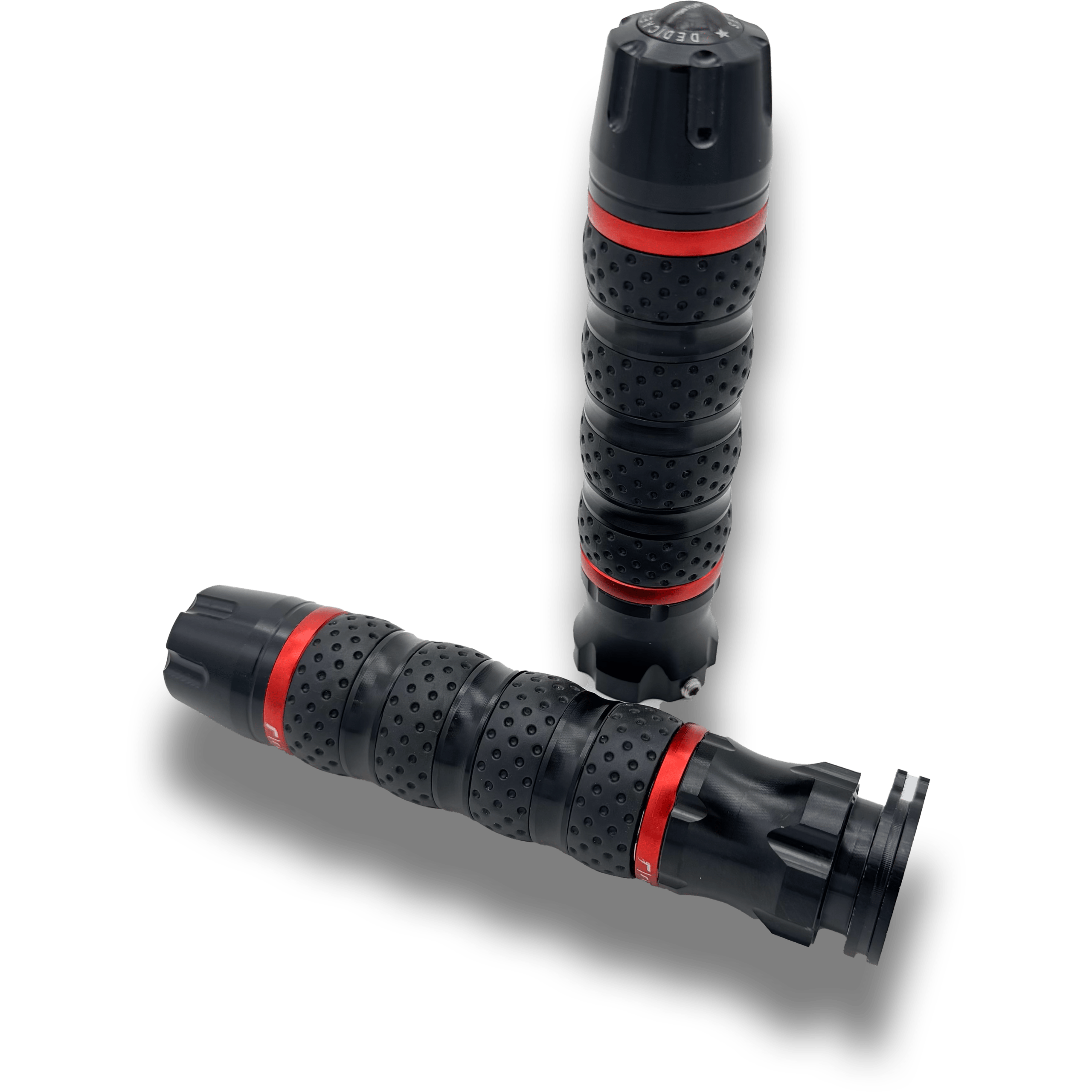 HAND GRIP CNC RED BLACK