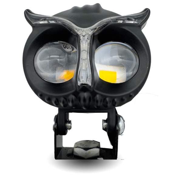 LED OWL RING METAL