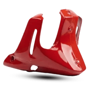Red Engine Fairing Under Cowl Protector Universal Fit ABS Plastic