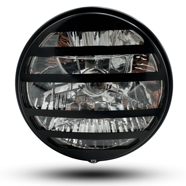 Head Light Round Plastic