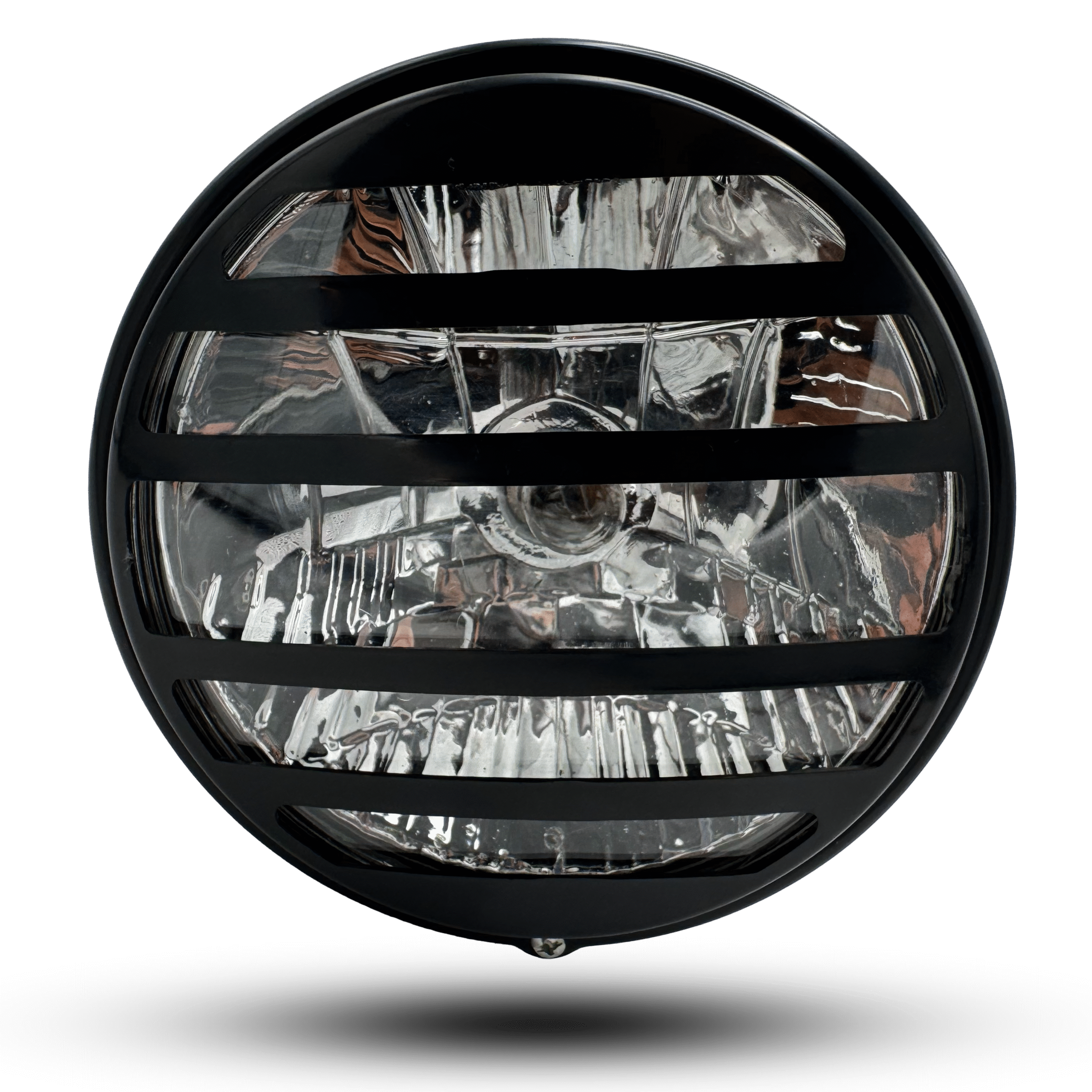 Head Light Round Plastic