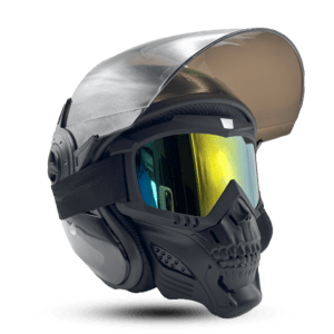 Helmet Half Face Skull