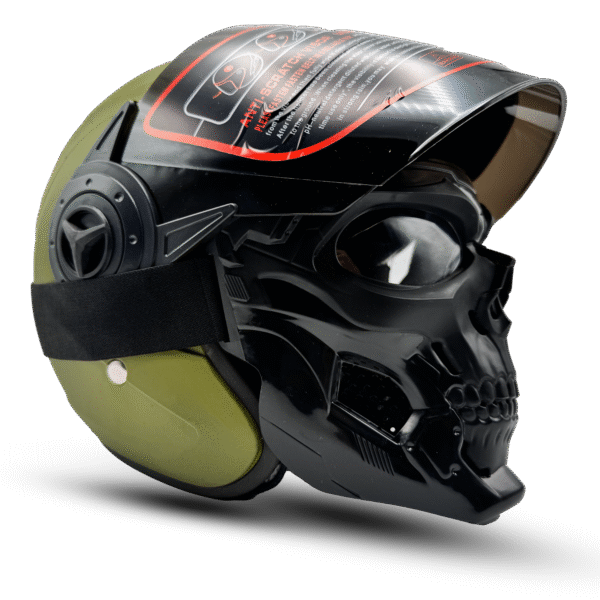 Helmet Half Face Skull