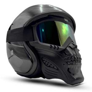 Helmet Half Face Skull