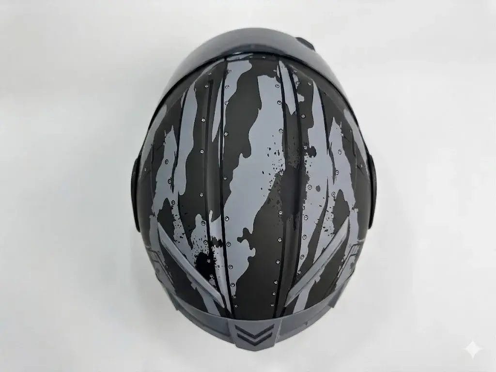 Helmet Super Air 902 Modular Gray Shark - Image 4