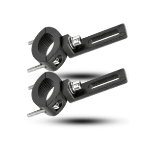 2Pcs Universal Bracket Mount Movable Rod