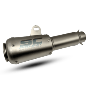 Exhaust sc long silver