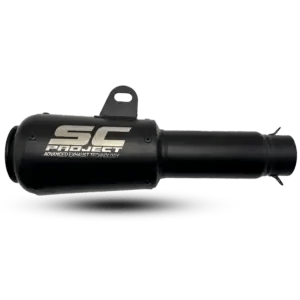 SC Project Matte Black Slip-On Exhaust – Advanced MotoGP Technology Muffler
