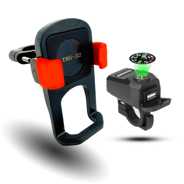 Metal Holder & USB Charger