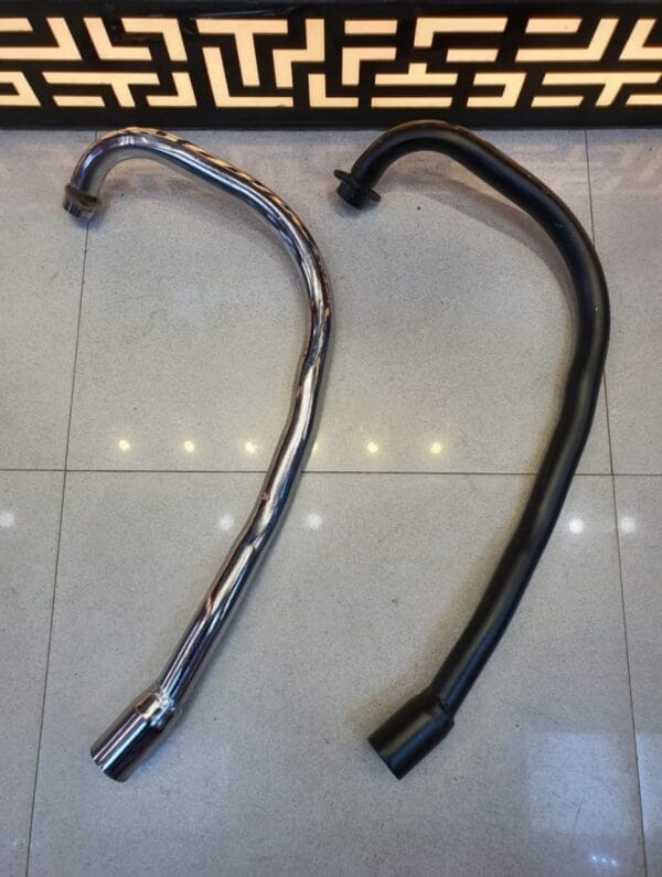 Short-Exhaust-Bend-Pipe-Chrome-Black-