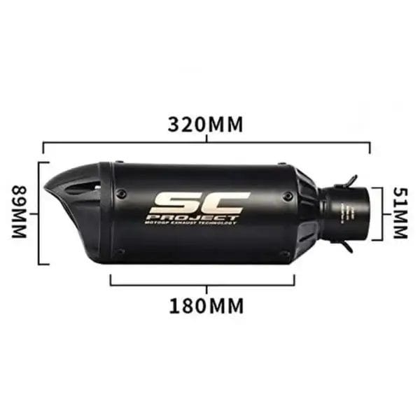 Exhaust SC Project Black Slip Tip - Image 2