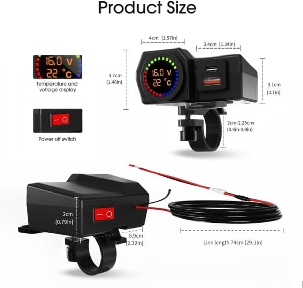 Waterproof Motor Charger