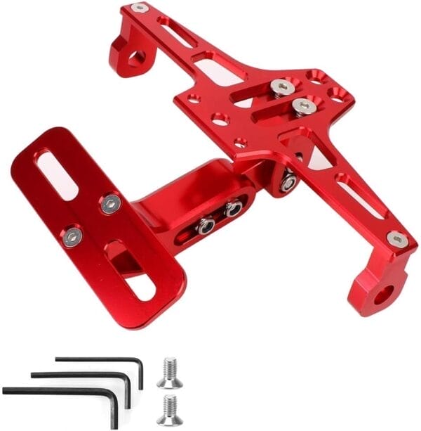 motorcycle tail tidy Red