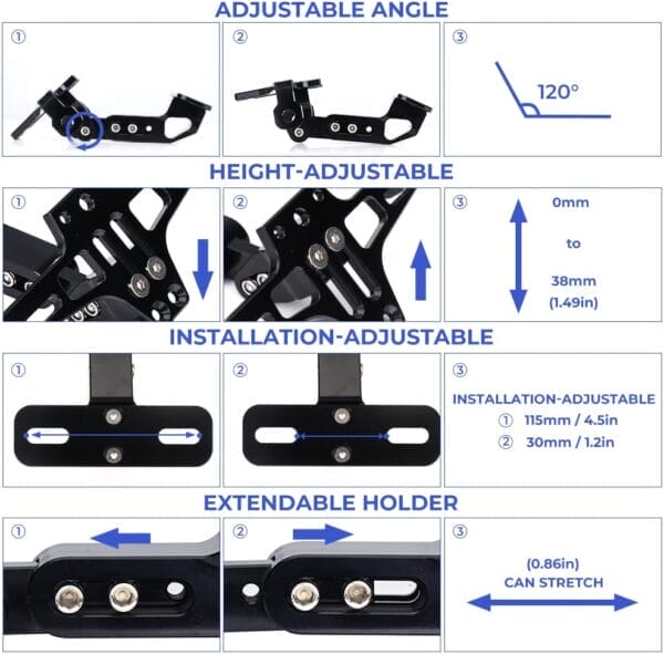 Sleek Design CNC Holder | FancyBikes.pk
