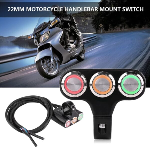 Multi-Function Motorcycle Control Panel