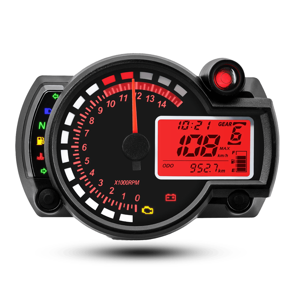Digital Motorcycle Speedometer