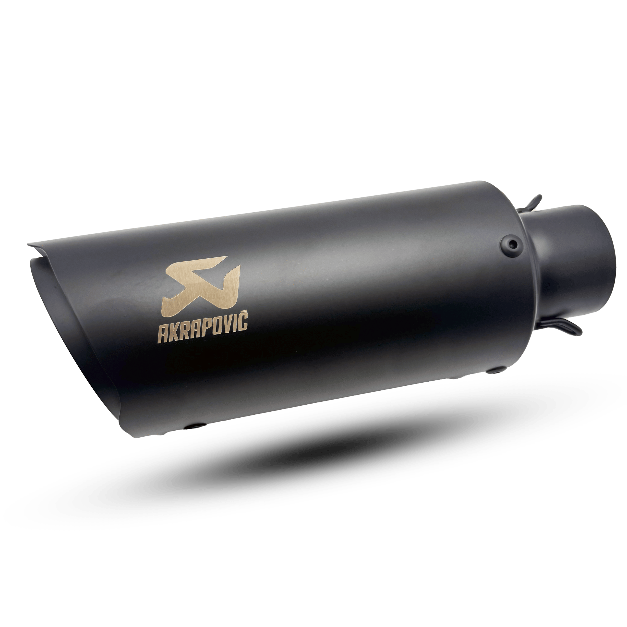 exhaust akapovhic slip tip s1 short loud sound low base black open Bernal