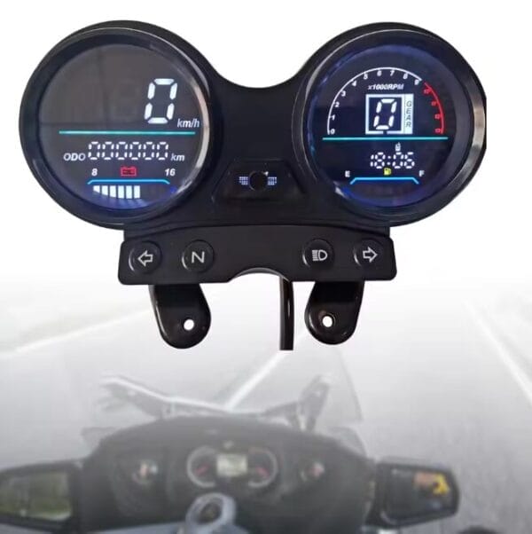 Meter Round Digital YBR - Image 3