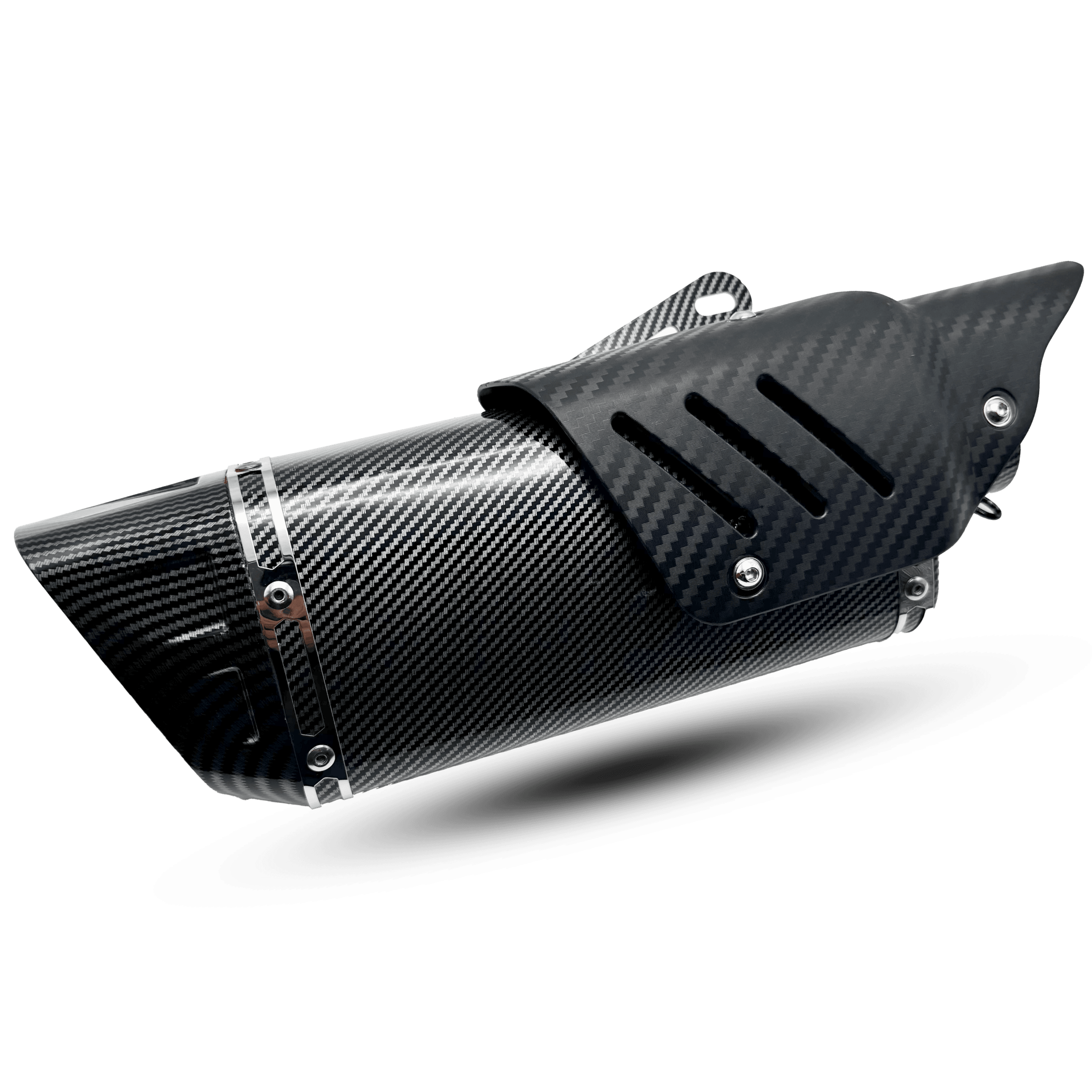 Carbon Fiber Look Motorcycle Exhaust Muffler Slip-On