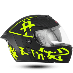 Jiekai 111 Modular Helmet - Green X Graphics