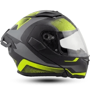 Helmet Jiekai 902 Modular Black/Green
