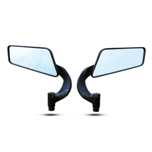 Sleek, Anti-Glare Side Mirrors for Bikes & Scooters
