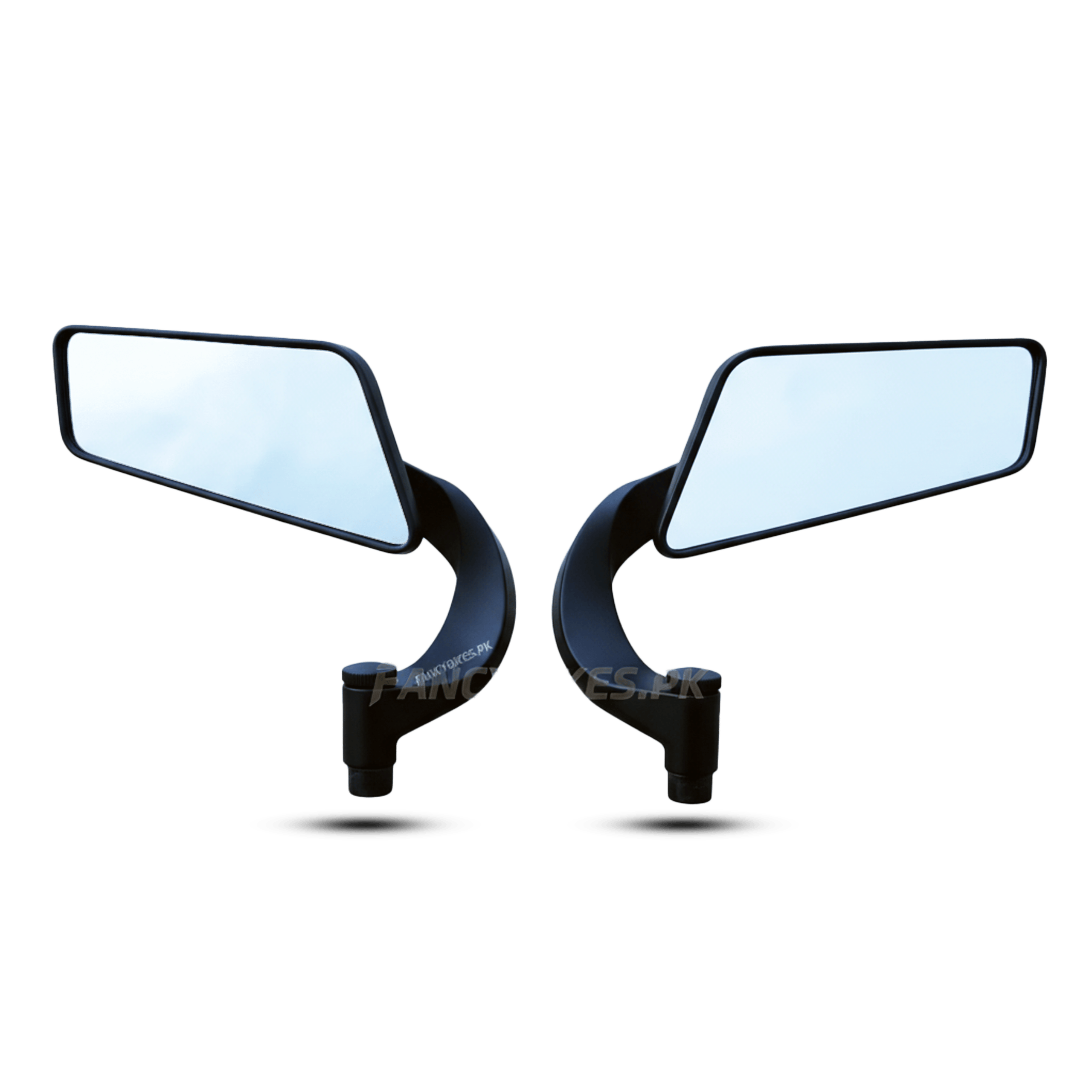 Sleek, Anti-Glare Side Mirrors for Bikes & Scooters