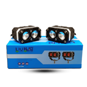 LIU HJG V5 Dual-Lens LED Driving Fog Light Pair