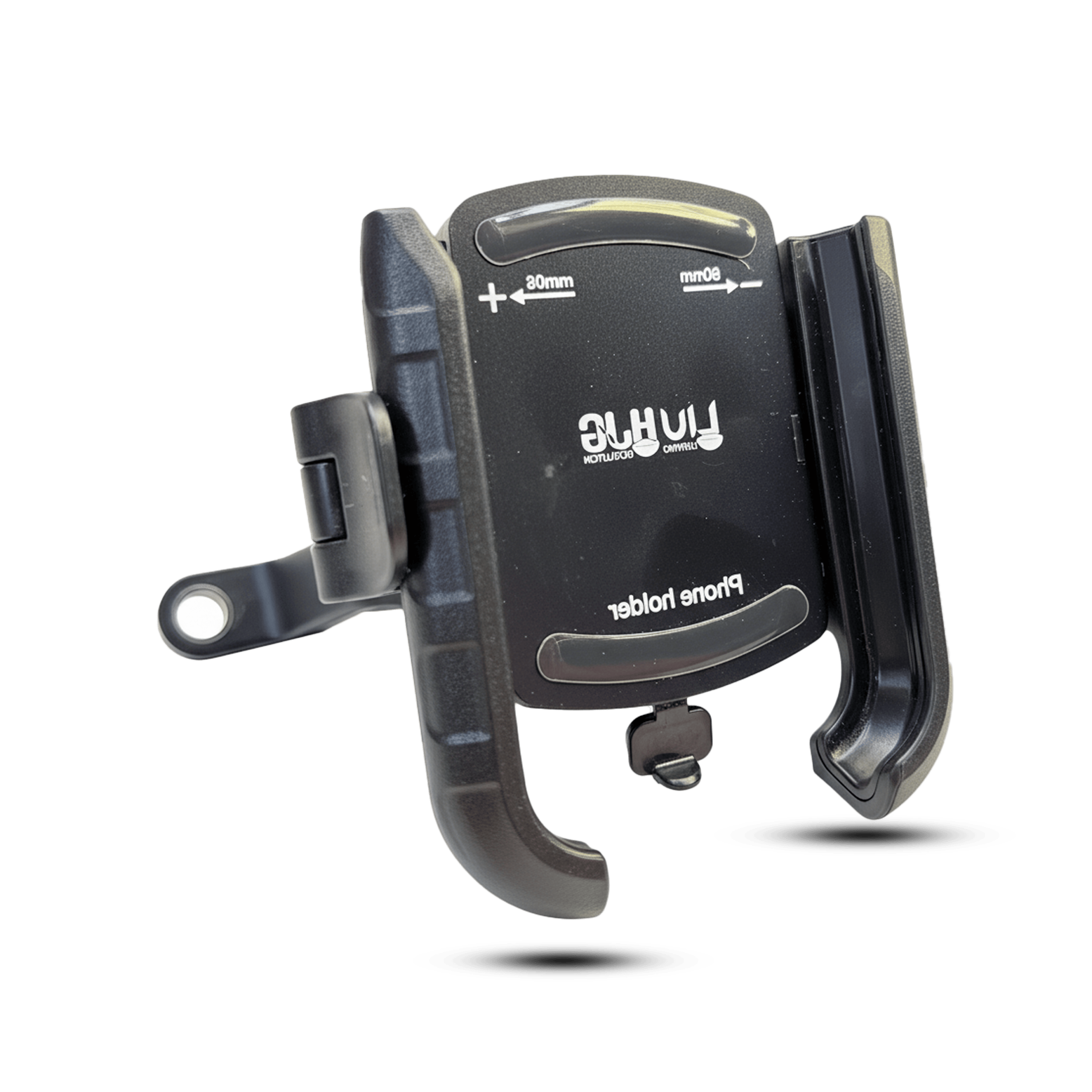 Premium HJG Shockproof Mobile Holder for Motorcycles | Anti-Shake Damper | Type-C to C 36W Fast Charging