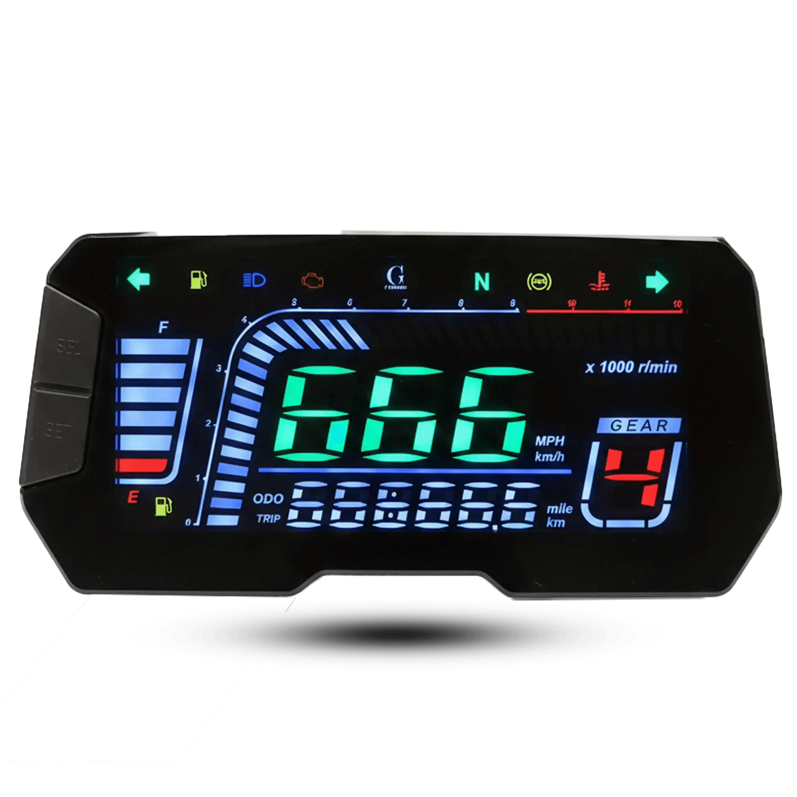 All-in-One Digital Bike Gauge