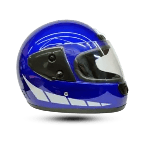 Atlas Full-Face Blue-Motorcycle Helmet