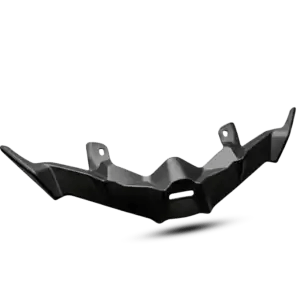 Stealth Matte Black Winglet Motorcycle