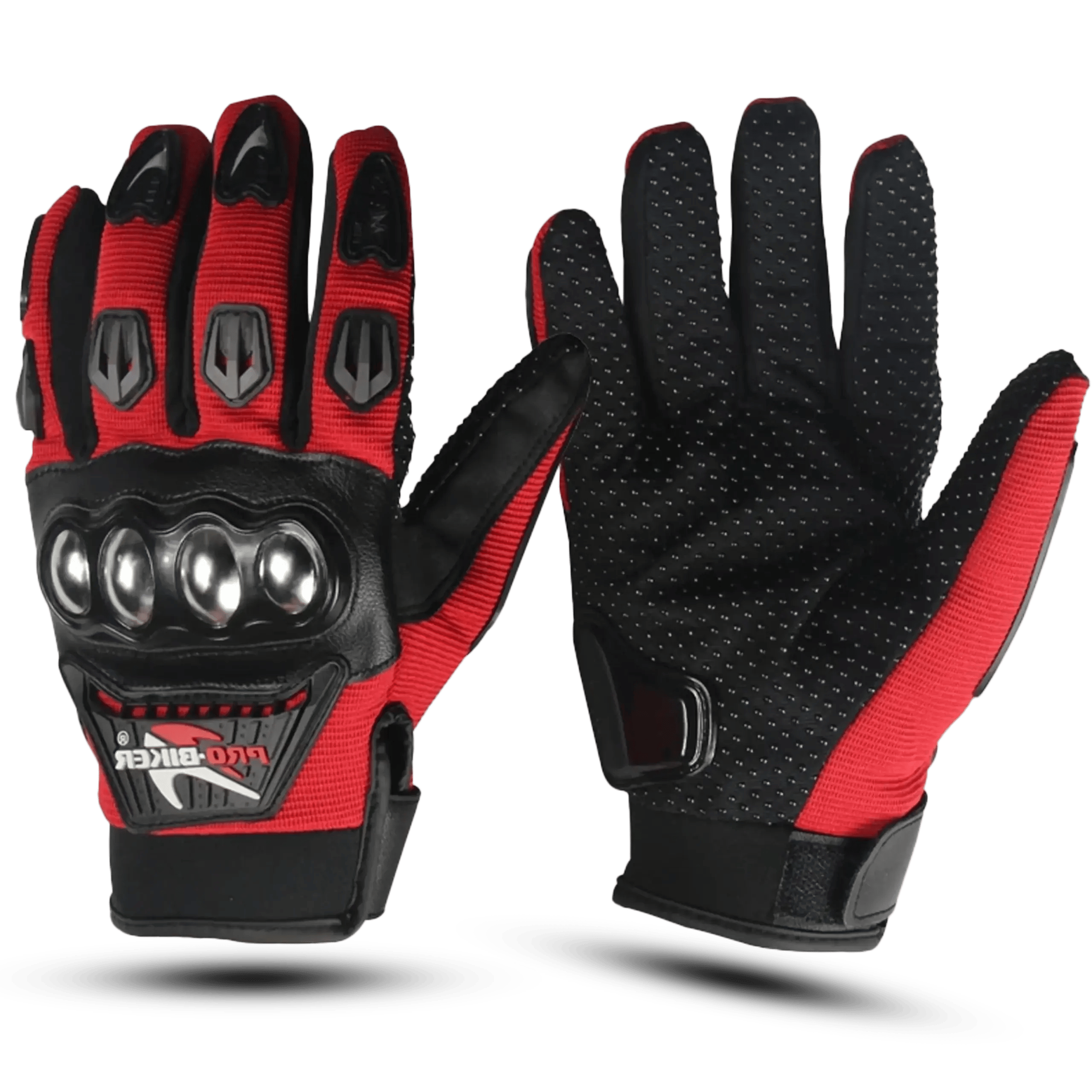 Breathable Mesh Motorcycle Gloves – Hard Knuckle Protection