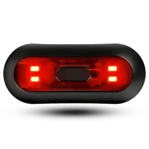 Universal Rechargeable Wireless LED Helmet Light – Night Safety Flasher (Red/Blue/White)