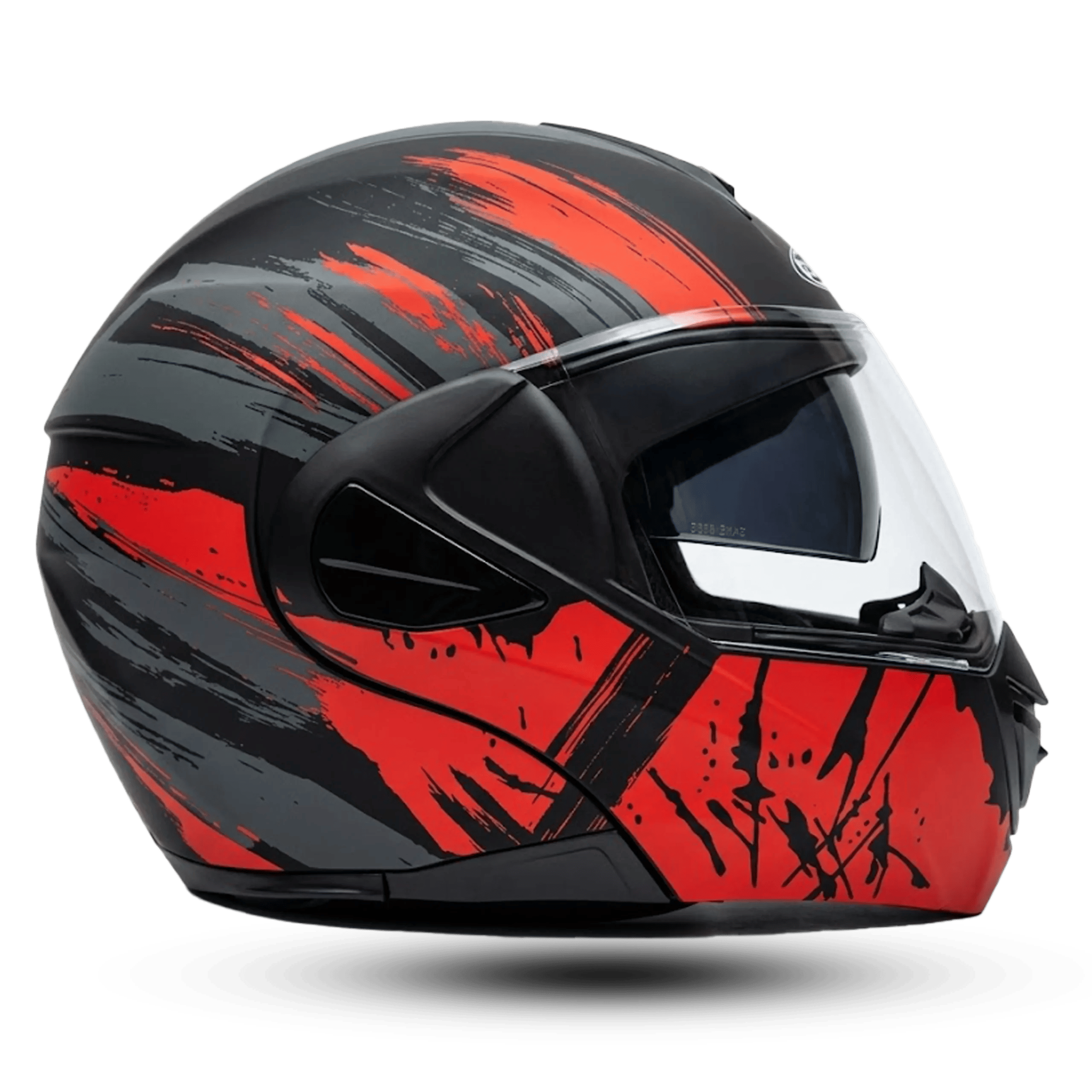 ZAIN Flip-Up Biker Helmet, Blue and Black Matte Finish with Dual Visor System - FancyBikes.pk