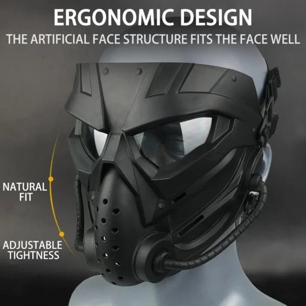 Fall-out Tactical Full Face Mask - Fancy Bikes.pk