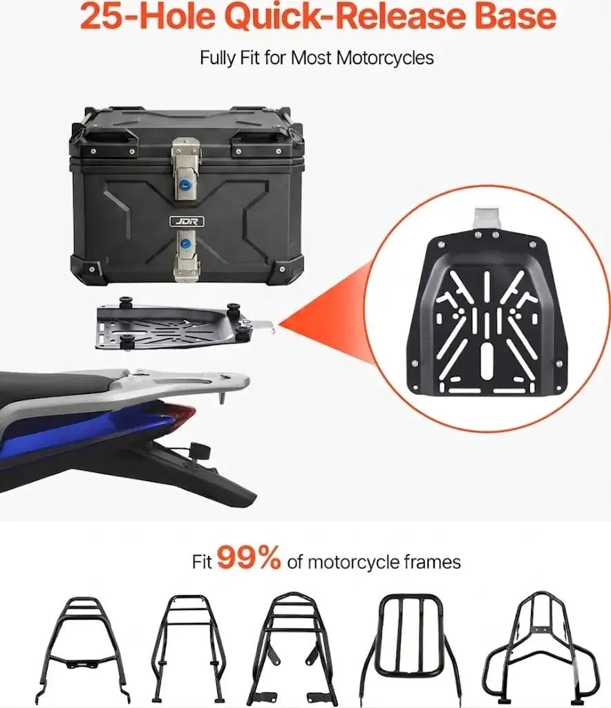 ABS JDR Top Box 47 Liter Detachable - Image 5